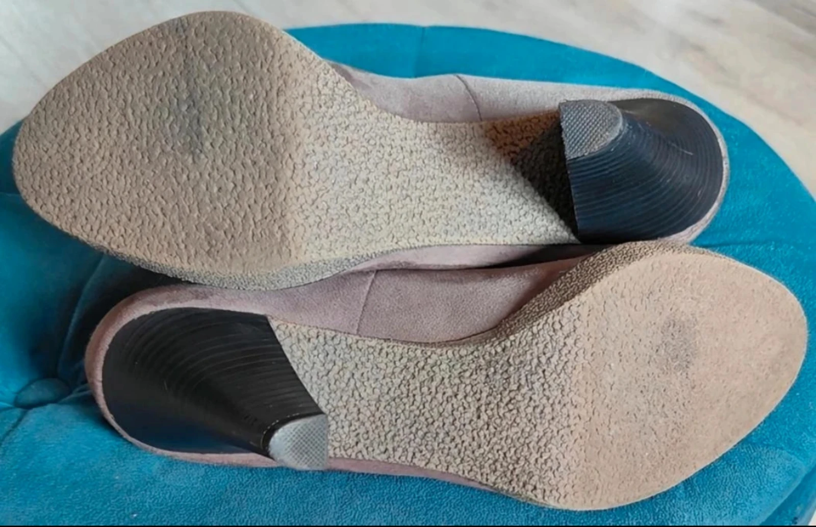 Belles pumps en daim gris foncé Novocento taille 39 – photo 7